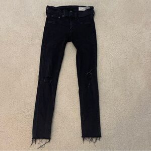Rag & Bone / Jean black "legging" size 26!
